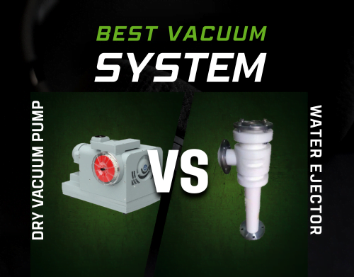 Water Ejector vs. Single Stage Dry Claw Pump
